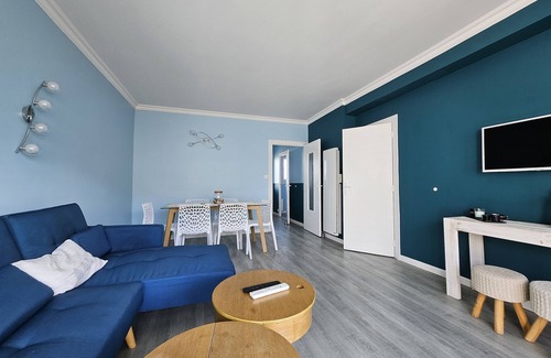 Pontaillac Appartement | Apt 4 classé 3*, 4 pers, 1 min de la plage, parking privé