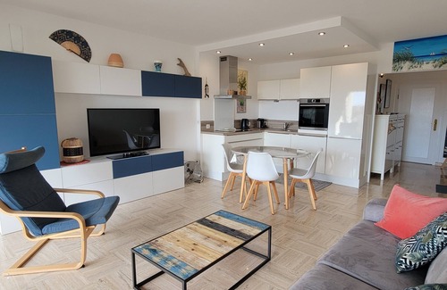 Pontaillac Appartement | Apt 4 pers, vue mer, plage à pied.