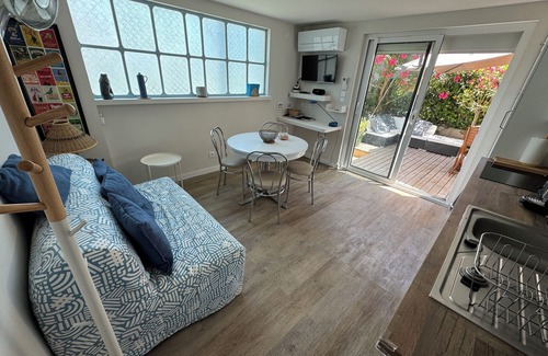La Franqui Appartement | Apt La Franqui - Terrasse - Verdure et Vue sur mer