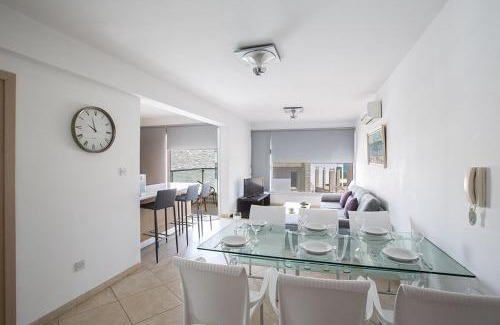 Protaras Appartement | Apt Lasonos Asimi - Luxury 3 Bedroom Appartment - Protaras Apt With Communal Pool On Fig Tree Bay
