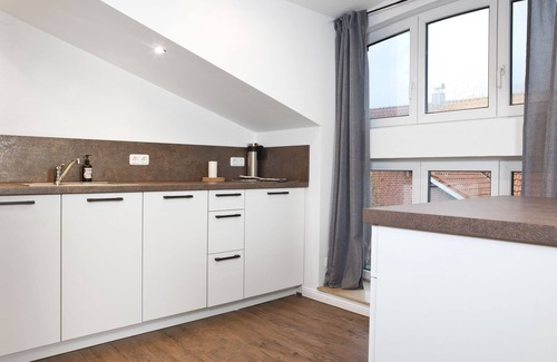 Insel Poel Appartement | Apt. Strohboden - Small modern holiday apartment in an apartment building