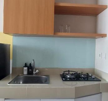 Cikarang Appartement | Apt Vasanta Innopark Studio 54R4 Tema Modern dgn Kolam Renang, Onsen, Disney Hotstar dan Netflix