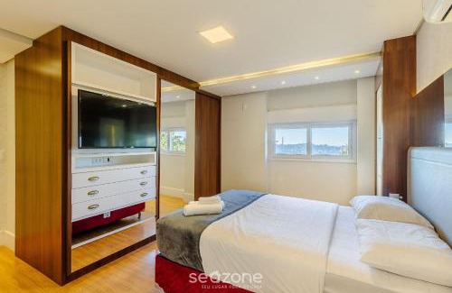 Tres Pinheiros Appartement | Apto c/Churrasq. 3Qts 700m do Lago Negro ALT0402
