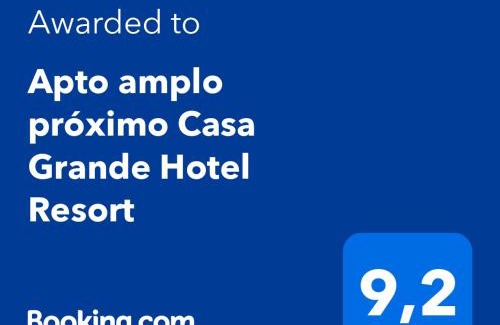 Jardim Sao Miguel Appartement | Apto amplo próximo Casa Grande Hotel Resort