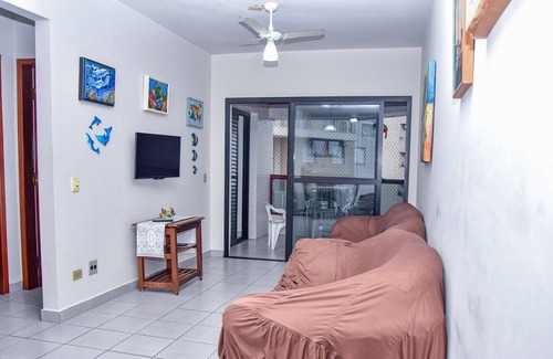Vila Alzira Appartement | Apto c piscina e acesso exclusivo à praia, Guarujá