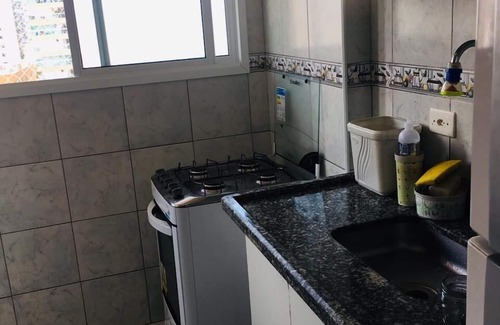 Tupi Appartement | Fit pieds dans le sable, p / 06 personnes, balcon, garage, écran de protection, kit / plage, wifi