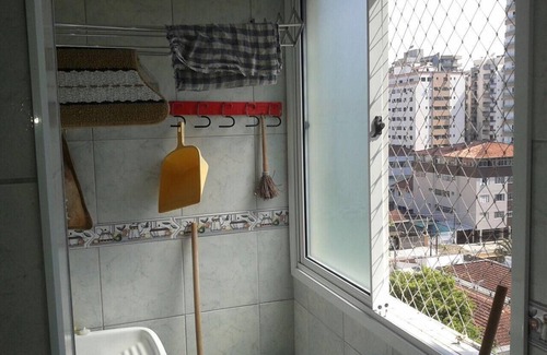 Tupi Appartement | Fit pieds dans le sable, p / 06 personnes, balcon, garage, écran de protection, kit / plage, wifi