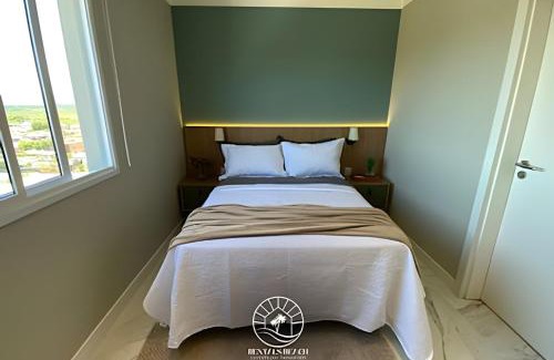 Torres Appartement | Apto Premium em Torres - 3 min do mar - Ar condicionado - Tv Smart - Wifi - 03 quartos - Churrasqueira - Piscina - Lavanderia