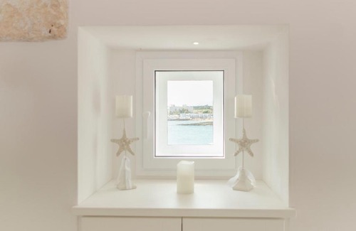 Savelletri Lit Et Petit-Déjeuner | Apulia Charming Suites - Suite Corallo con vista mare e hot Jacuzzi