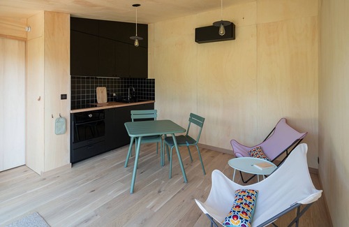 Arette Chalet De Ski | AQUÍ : tiny house 2 personnes tout confort avec vue au pied des Pyrénées
