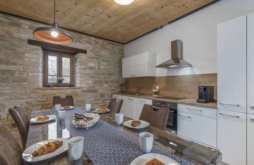 Groznjan Villa | Aquileia Residence # 4 - paisible, jardin privé, grande piscine, près de Grožnjan