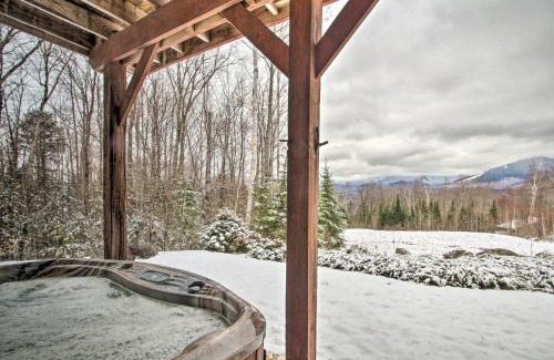 Franconia Maison | Architect-Designed Franconia Home Hot Tub and Views