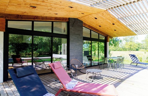 Saint-Vincent-de-Paul Maison | Architect-designed house with swimming pool near Bordeaux