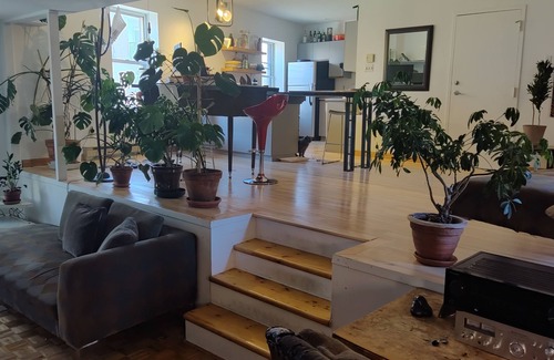 Gay Village Appartement | Architectural Multi,-Level Loft Near Parc La Fontaine + bedrooms
