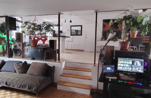 Gay Village Appartement | Architectural Multi,-Level Loft Near Parc La Fontaine + bedrooms