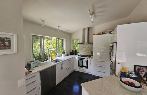 Lower Hutt Maison | Architectural seated in the bush, with a stream connects you to Papatuanku.