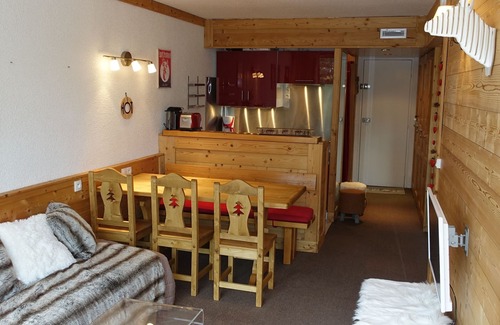 Arc-1800 Appartement | Arcs 1800 Résid La Nova centre station Appart 1 chbre + coin montagne