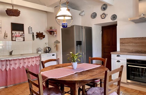 Vesseaux Maison | Maison Ardéchoise en pierres de caractère piscine privée 6-8 pers