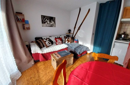 Beaufort Appartement | Arêches, Appart 4 pers avec terrasse en RDJ, à 5mn à pied du télésiège