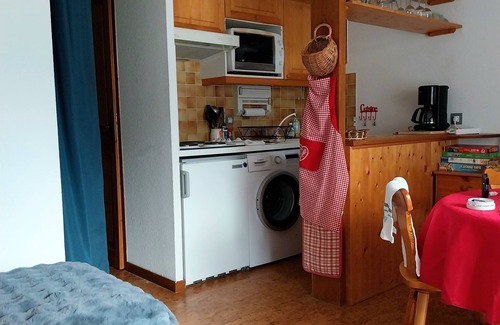 Beaufort Appartement | Arêches, Appart 4 pers avec terrasse en RDJ, à 5mn à pied du télésiège
