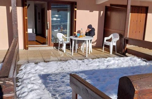 Beaufort Appartement | Arêches, Appart 4 pers avec terrasse en RDJ, à 5mn à pied du télésiège