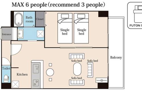 Shiroishi Appartement | AROMA
