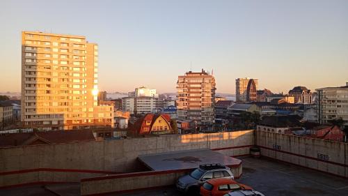 Osorno Appartement | Arriendo 1 Departamento Diario Amoblado en Edificio Pleno Centro de Osorno Full Eléctrico y Estacionamiento Techado, Comodidad, Moderno y Seguridad