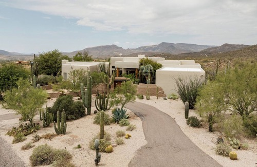 Maricopa County Maison | Private Cave Creek Home w/ Desert Views and Pool