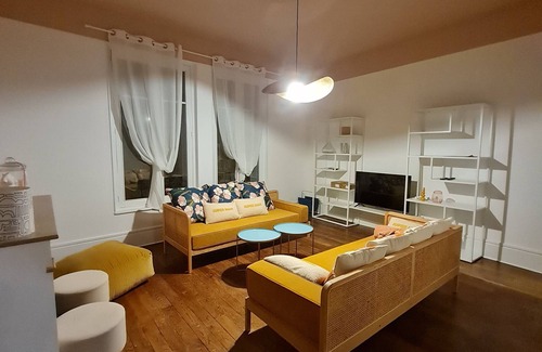 Autun Appartement | Art déco-cooning,
