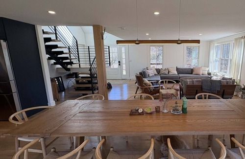 Tiverton Maison | Artisan-built, 4-bedroom in coastal RI, tucked bw Seekonk River & Seapowet Marsh