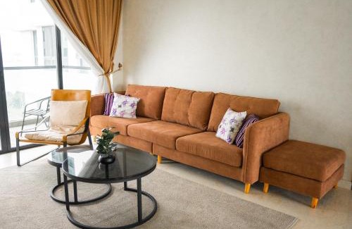 Masai Appartement | Artistic Marina View 3BR Permas w Bathtub & Seaview Balcony Permas by Our Stay