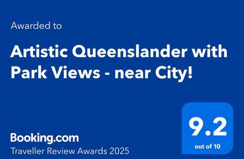 Norman Park Maison | Artistic Queenslander with Park Views - near City!