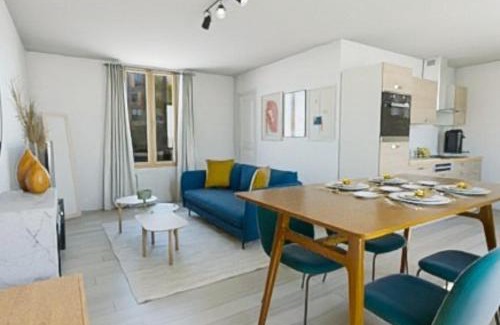 Montlucon Appartement | ArtSmalt *Idéal Pro * Proche commerces * 2 chambres * Tout confort