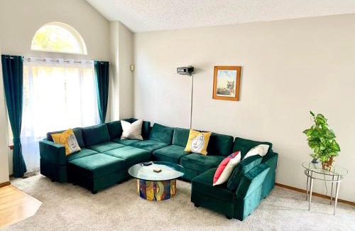 Briargate Maison | Artsy Home close to USAFA with Fireplace and Patio