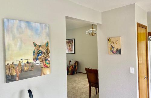 Briargate Maison | Artsy Home close to USAFA with Fireplace and Patio