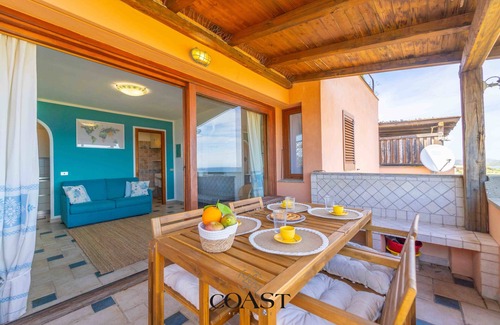 Portisco Appartement | Asfodeli - Two-room flat with sea view and WiFi