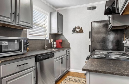 Royal Bryan Appartement | Asheville: 2 Bedroom/Walk to A&M/Comfy King Beds