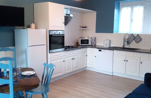 Braye-Sous-Faye Appartement | Au repos des elfes. "Les licornes n'y voient que du bleu", gîte 3* à Richelieu