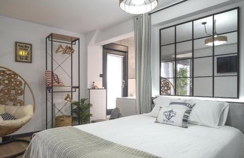 Santurtzi Appartement | Atico Lujo Costa Vasca Bilbaoterraza mar jacuzi