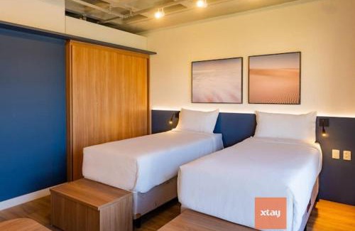 Florianopolis Appartement | Atrium Studios by Xtay – Estúdios modernos, bem localizados e a 9min da Arena Opus