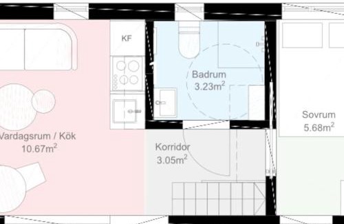 Sodertalje Appartement | Attefall begonian