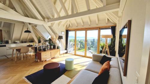 Jouxtens-Mezery Appartement | Attic Apartement - Penthouse 2 Bedrooms