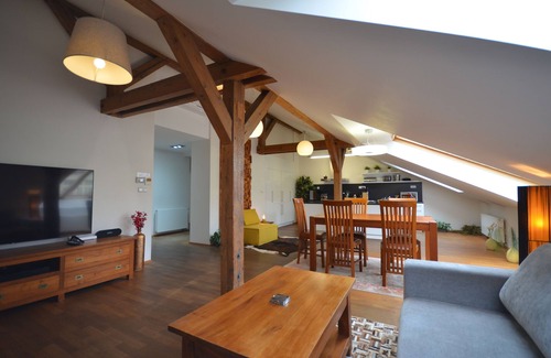 Petrska ctvrt Appartement | Attic Klimentska- A cote de la Place de la Vielle ville -Grand Luxury Apartments