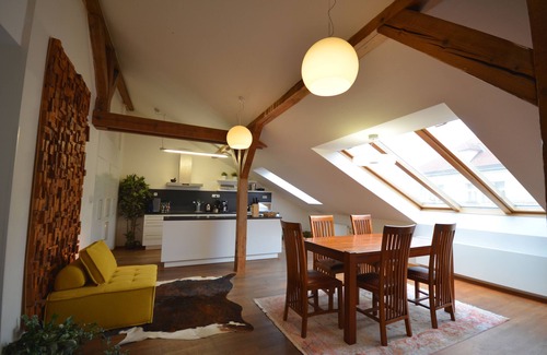 Petrska ctvrt Appartement | Attic Klimentska- A cote de la Place de la Vielle ville -Grand Luxury Apartments