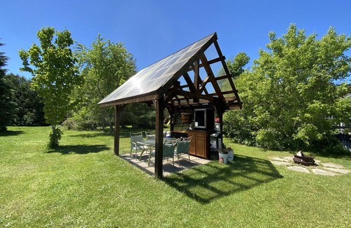 Hepworth Maison | Atwood Glamping Bunkie, Hepworth, 3 Wooded Acres