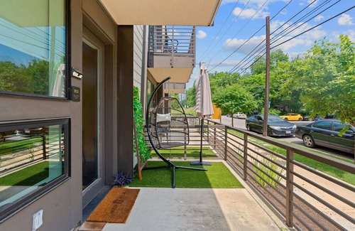 East Cesar Chavez Appartement | Austin Downtown Studio: Queen & Sofa Bed