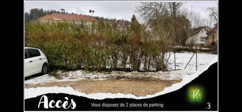 Damprichard Appartement | Au cœur des stations de ski, 10 min de la suisse