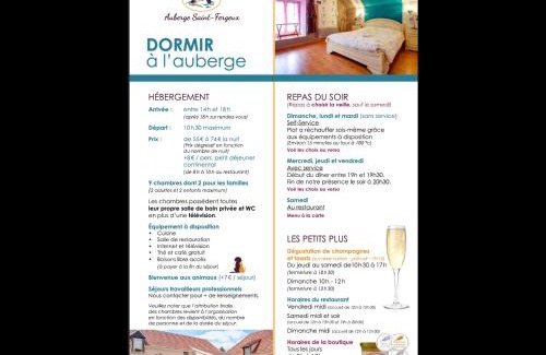 Gionges Hôtel | Auberge Saint Fergeux