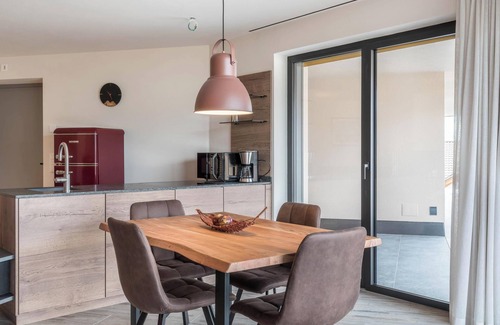 Fie allo Sciliar Appartement | Appartement AUMIA Rubin avec vue sur les montagnes et terrasse