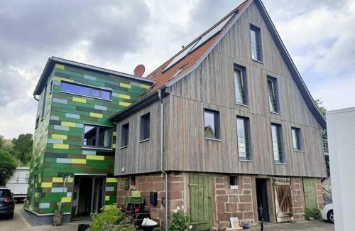 Oberlengenhardt Appartement | Ausblick Maisenbach, Talstraße
